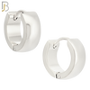 ES01S - 316L Stainless Steel Plain Curve Design Huggies image 5