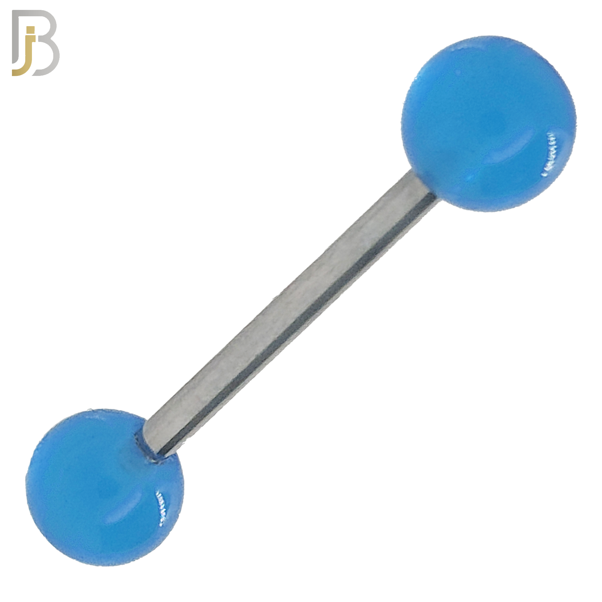 PK-BB03G - 316L Surgical Steel Barbell with Glow in the Dark Acrylic Ball Screw External Threaded Pack of 120 image 6
