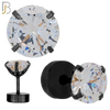 FP41KC - Black Color Surgical Steel Prong Set Fake Plug (Pack of 3 Pairs) image 0